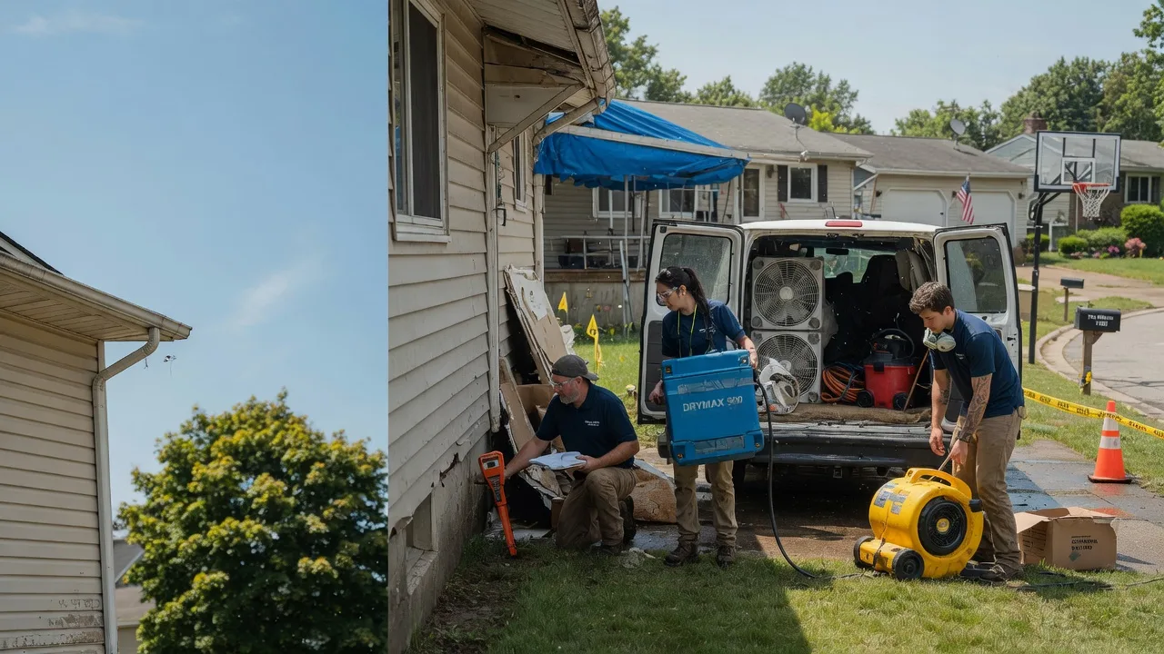 Ceiling Leak Cleanup in Monclova, OH near me